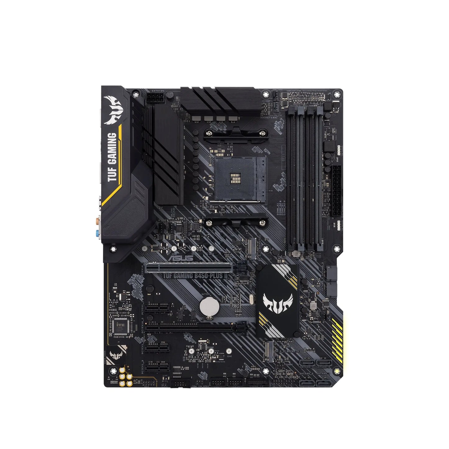 Asus | TUF GAMING B450-PLUS II | Processor Socket Socket AM4 | Chipset Type AMD B450 | Supported RAM Technology DDR4 SDRAM