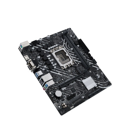 Asus | PRIME H610M-D D4 | Processor Socket LGA1700 Socket | Chipset Type Intel H610 | Supported RAM Technology DDR4 SDRAM