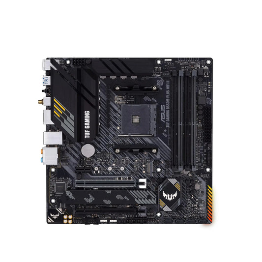 Asus | TUF GAMING B550M-PLUS WIFI II | Processor Socket Socket AM4 | Chipset Type AMD B550 | Supported RAM Technology DDR4 SDRAM