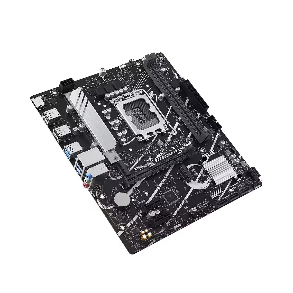 Asus | PRO B760M-R D4 | Processor Socket LGA1700 Socket | Chipset Type Intel B760 | Supported RAM Technology DDR4 SDRAM