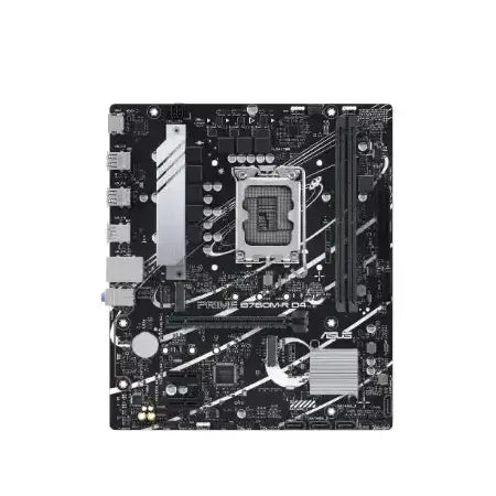 Asus | PRO B760M-R D4 | Processor Socket LGA1700 Socket | Chipset Type Intel B760 | Supported RAM Technology DDR4 SDRAM
