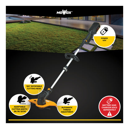 MoWox ET 40 Li | Cordless Grass Trimmer | Tool Only