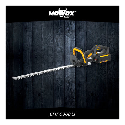 MoWox EHT 6362 Li | 62V Excel Cordless Hedge Trimmer | Tool Only