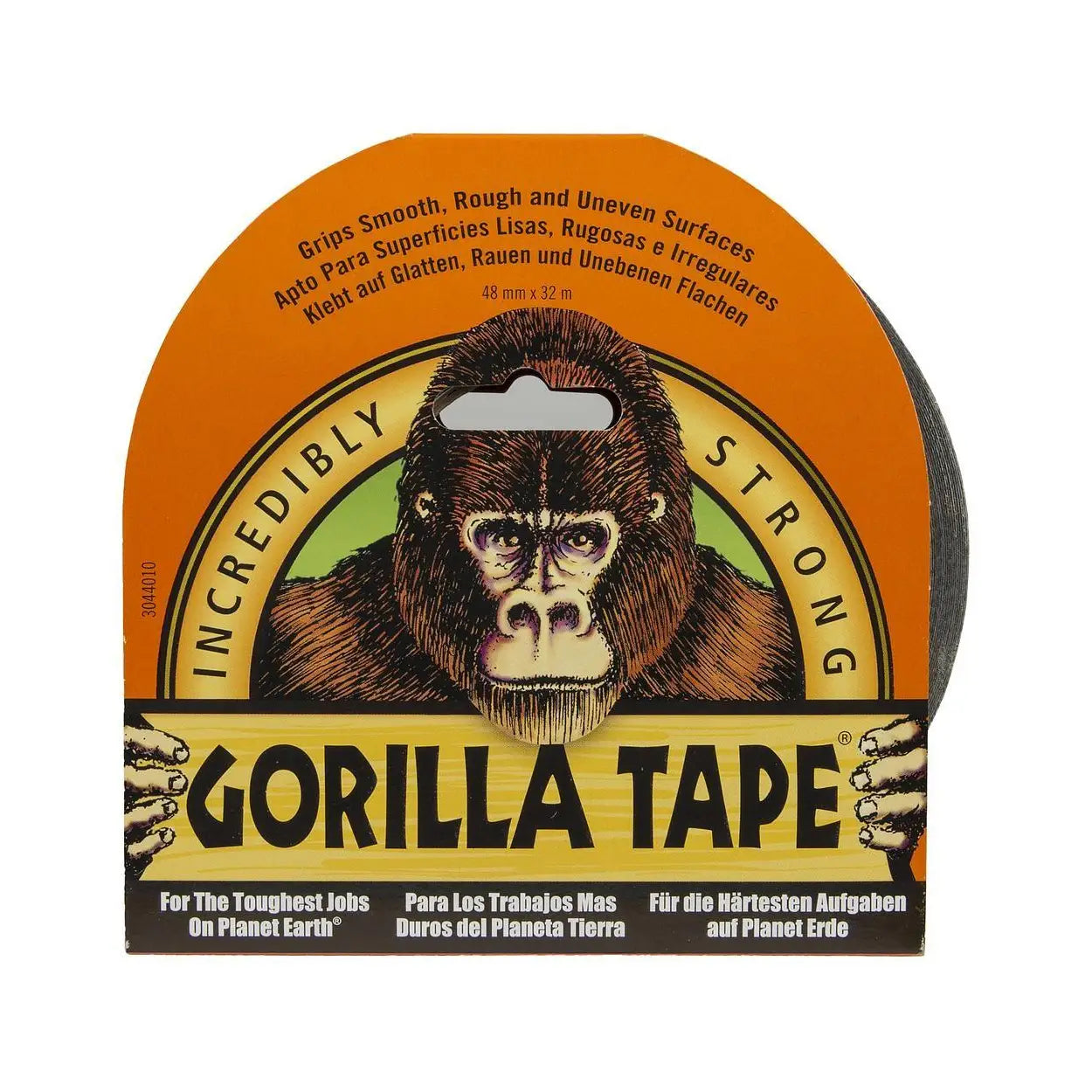 Gorilla 3044011 | Insulating Tape 47.7 mm × 32 m | Black