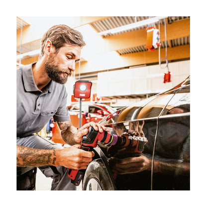 FLEX | PXE 80 12-EC/2.5 SET | Smart Cordless Polisher 12V | Red/Black