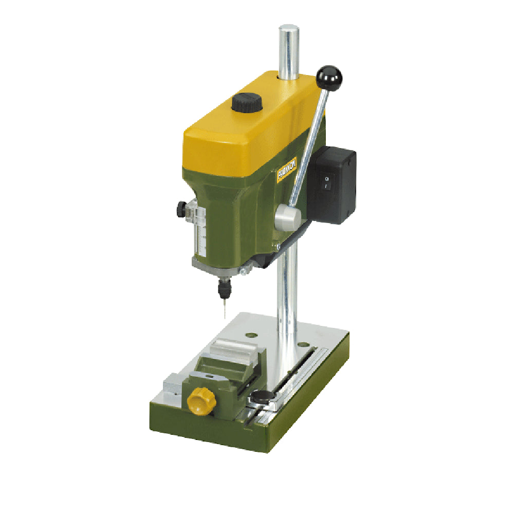 PROXXON | Micromot TBM 220 | Precision Bench Drill | Green/Yellow