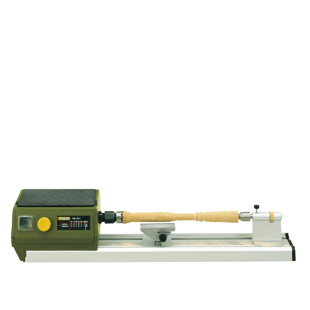 PROXXON | DB 250 | Micro Wood Lathe | Green/Yellow