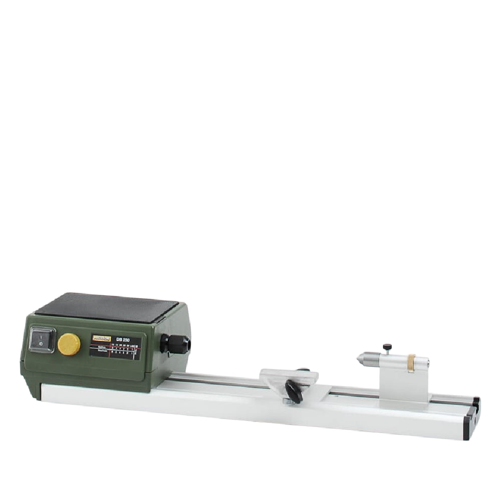 PROXXON | DB 250 | Micro Wood Lathe | Green/Yellow
