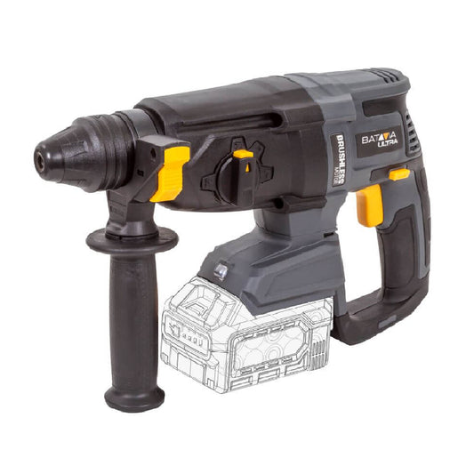 BATAVIA | 7064296 | Brushless Rotary Hammer SDS+ | Without Battery and Charger in BMC | Black/Blue