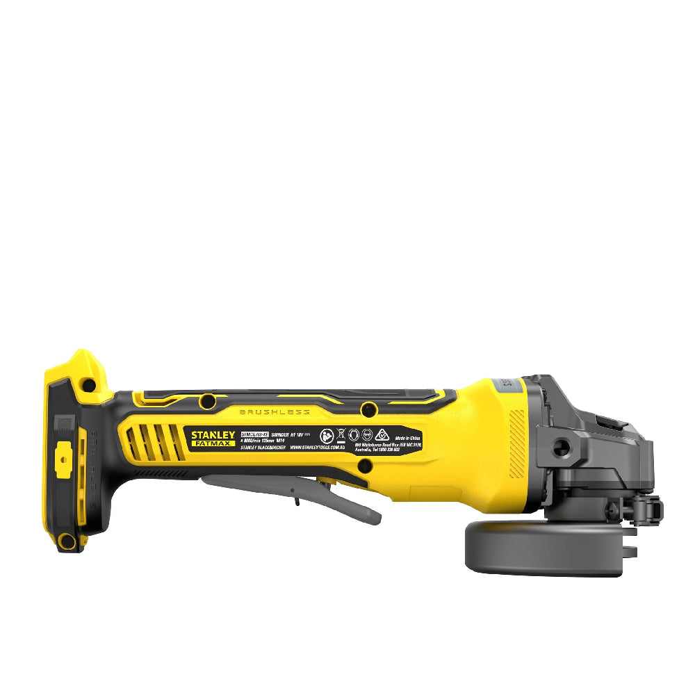 STANLEY | SFMCG700B-XJ | V20 Brushless Angle Grinder | Yellow/Black