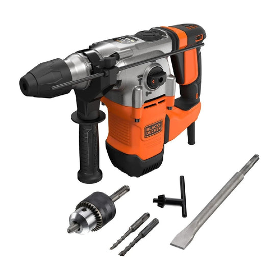 BLACK & DECKER | BEHS03K-QS | 1250W SDS+ Rotary Hammer | Orange/Black