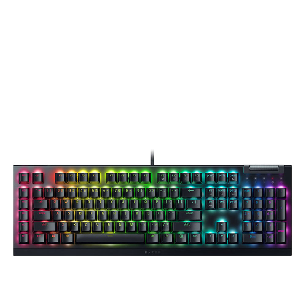 RAZER | RZ03-04701800-R3M1 | BlackWidow V4 X Mechanical Keyboard | Yellow Switches