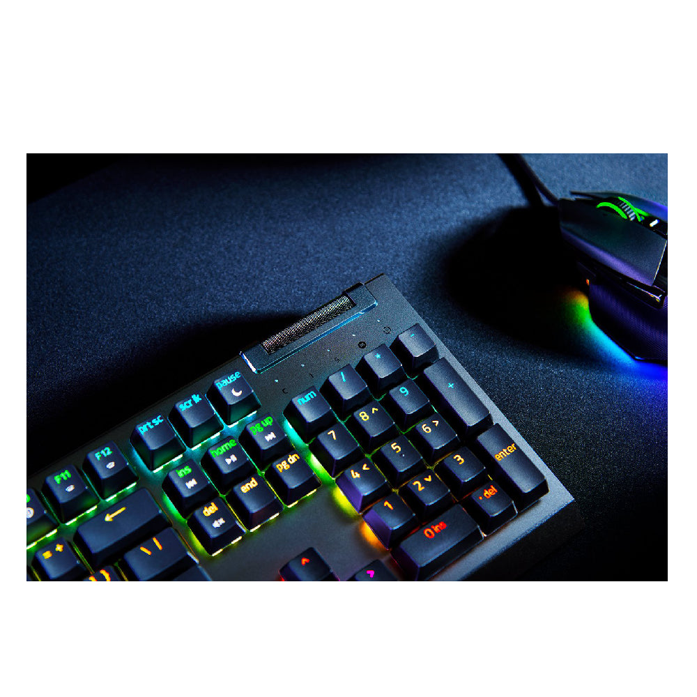 RAZER | RZ03-04701800-R3M1 | BlackWidow V4 X Mechanical Keyboard | Yellow Switches