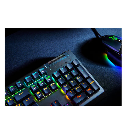 RAZER | RZ03-04701800-R3M1 | BlackWidow V4 X Mechanical Keyboard | Yellow Switches