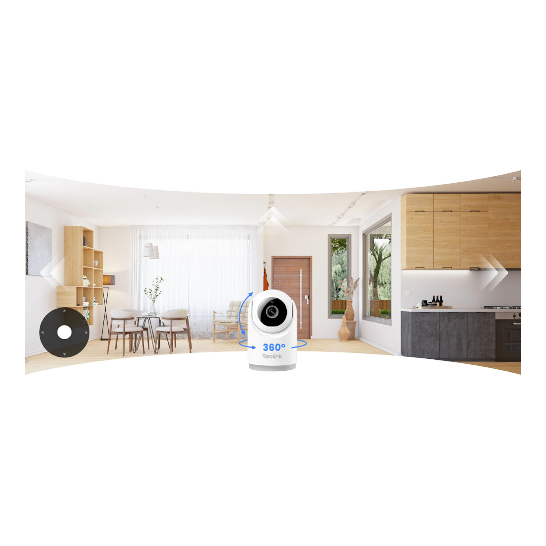 Reolink E331 | 5MP Smart Wi-Fi PT Indoor Security Camera