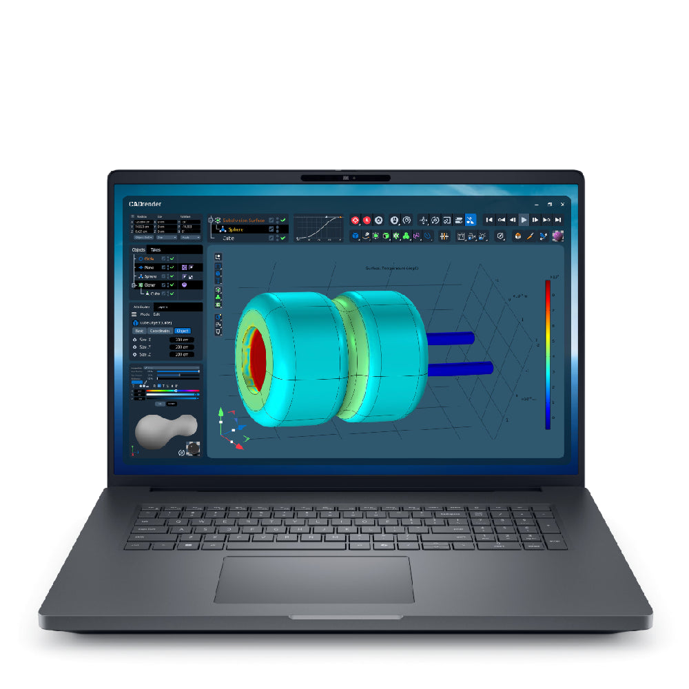DELL | 1022838763 | Pro Max 18 Plus | 18" QHD+ | Ultra 7 265HX | 32GB | 512GB SSD | RTX 1000 8GB | Win 11 Pro