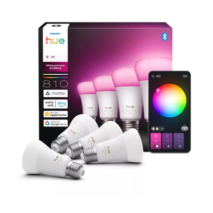 Philips Hue White & Color Ambiance E27 | 6W | 810 lm