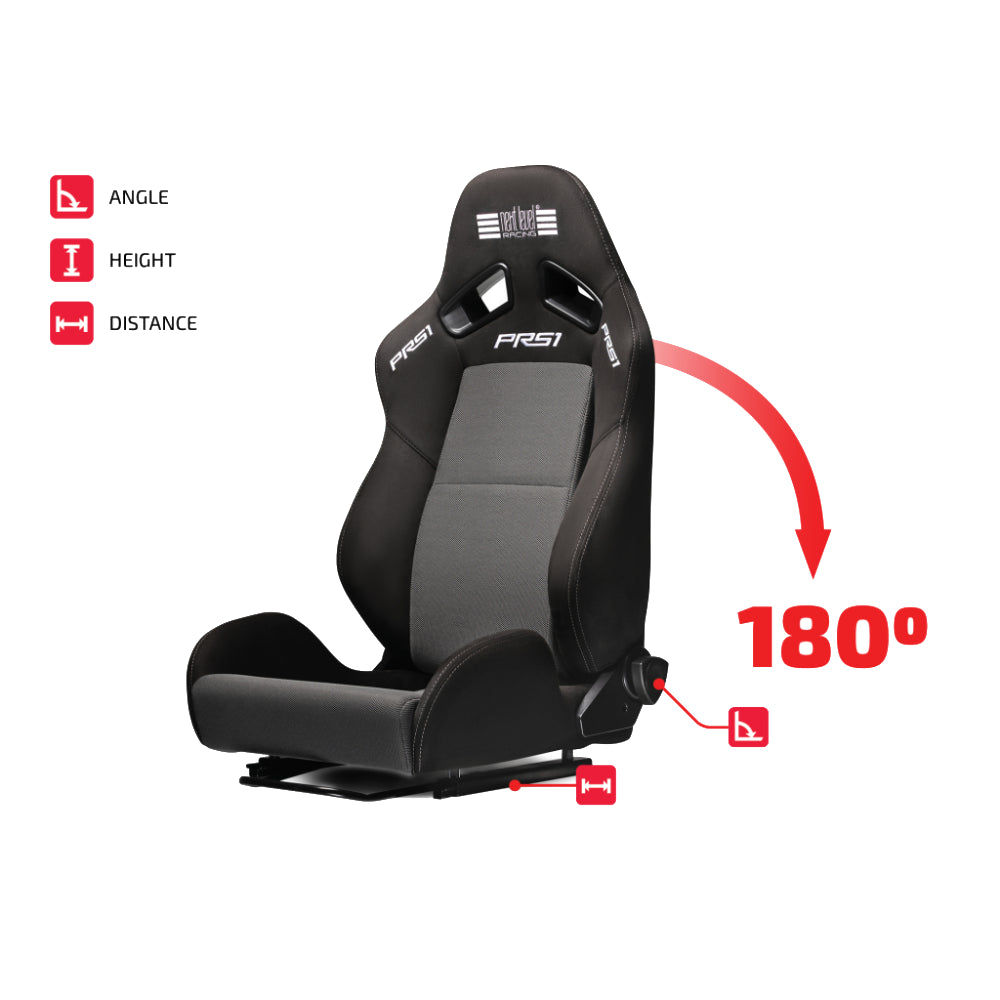 Next Level Racing PRS1 | Performance Reclining Sim Racing Seat