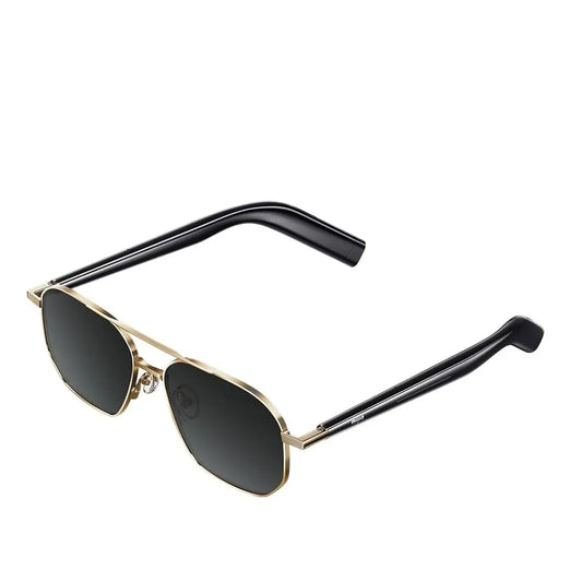 Xiaomi | Smart Audio Glasses | Mijia Pilot-Style | Bluetooth | Open-Ear | Microphone | Noise canceling | Wireless | Gold