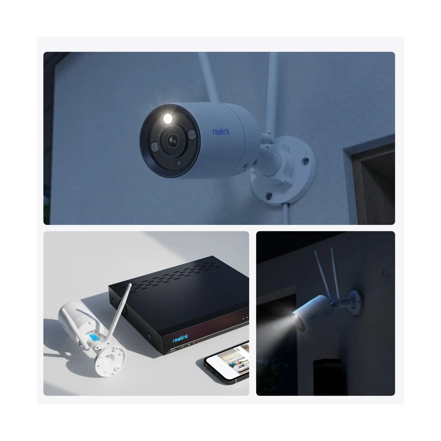 Reolink | 4K WiFi 6 Surveillance Camera | W330 | Bullet | 8 MP | 4mm/F1.6 | IP67 | H.265 | Micro SD, Max. 512 GB