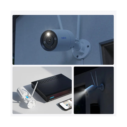 Reolink | 4K WiFi 6 Surveillance Camera | W330 | Bullet | 8 MP | 4mm/F1.6 | IP67 | H.265 | Micro SD, Max. 512 GB