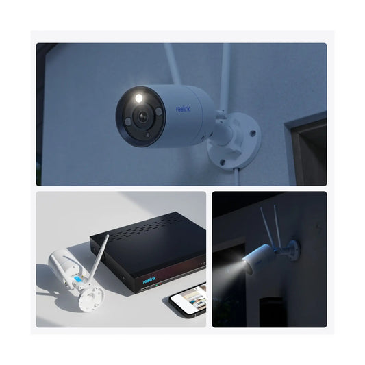 Reolink | 4K WiFi 6 Surveillance Camera | W330 | Bullet | 8 MP | 4mm/F1.6 | IP67 | H.265 | Micro SD, Max. 512 GB