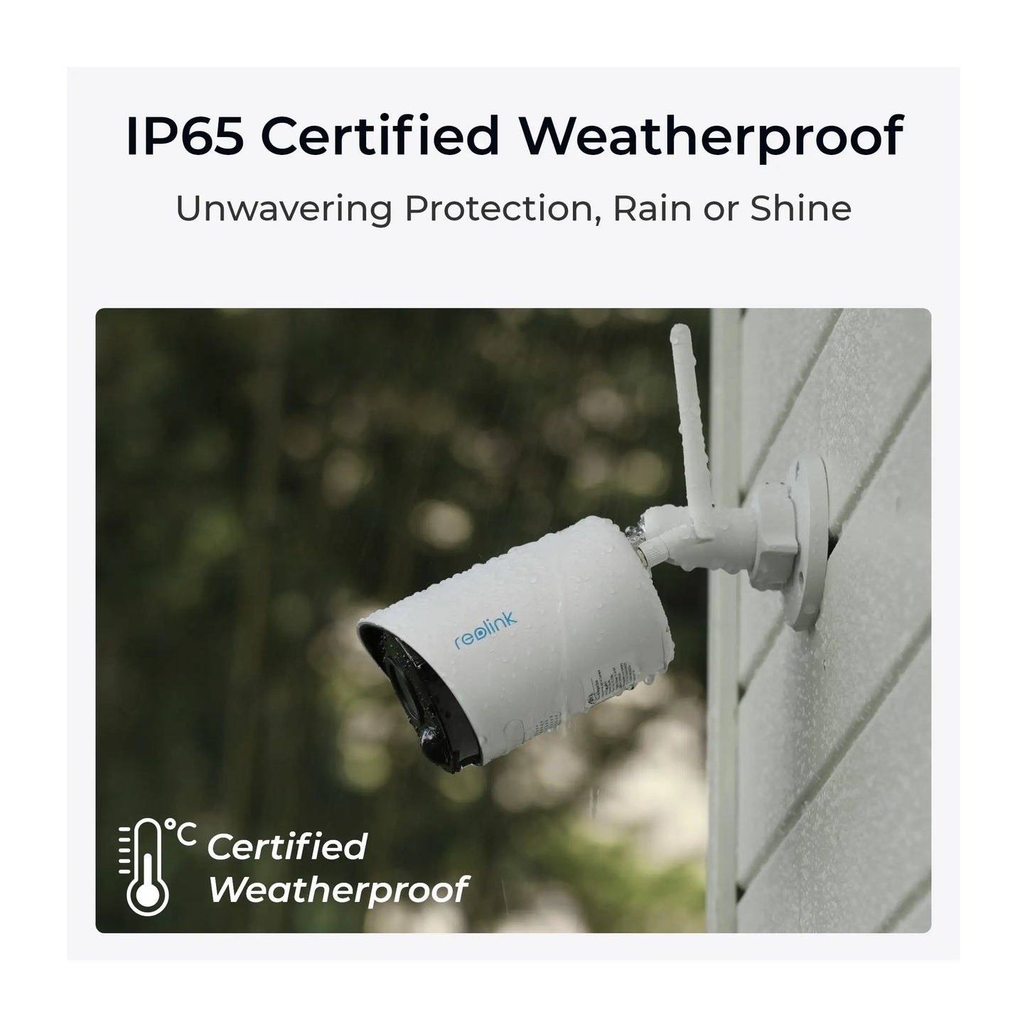 Reolink | Battery Wi-Fi Security Camera with Solar Panel, 3W | Argus Series B320 | Bullet | 3 MP | Fixed lens | IP65