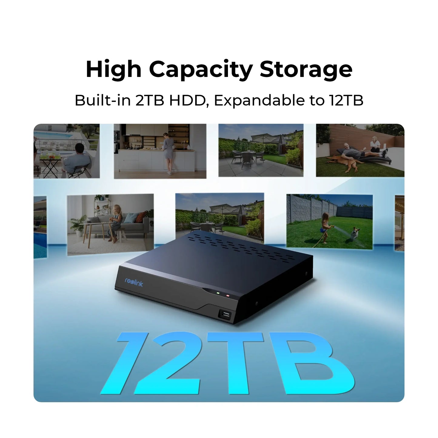 Reolink | Super HD Security Camera System | NVS8-5MB4 | Bullet | 5/4 MP | IP67 | Micro SD, Max. 256GB