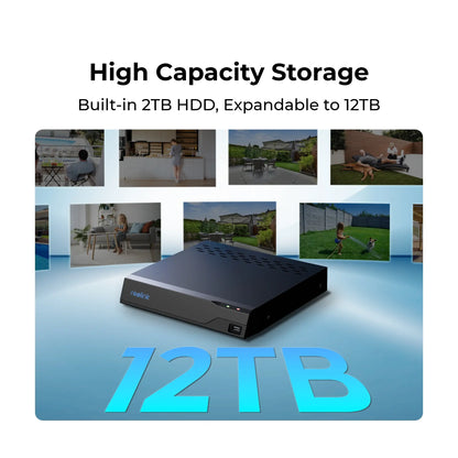 Reolink | Super HD Security Camera System | NVS8-5MB4 | Bullet | 5/4 MP | IP67 | Micro SD, Max. 256GB