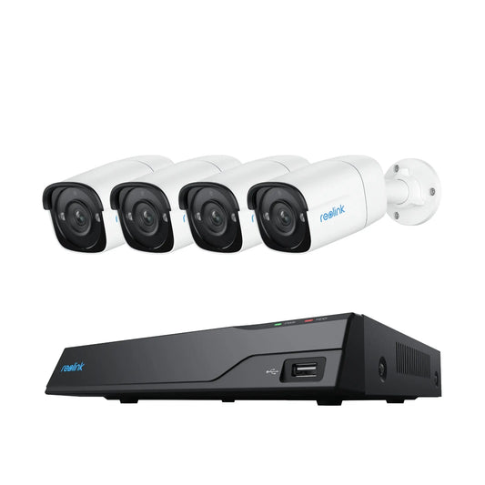 Reolink | Super HD Security Camera System | NVS8-5MB4 | Bullet | 5/4 MP | IP67 | Micro SD, Max. 256GB