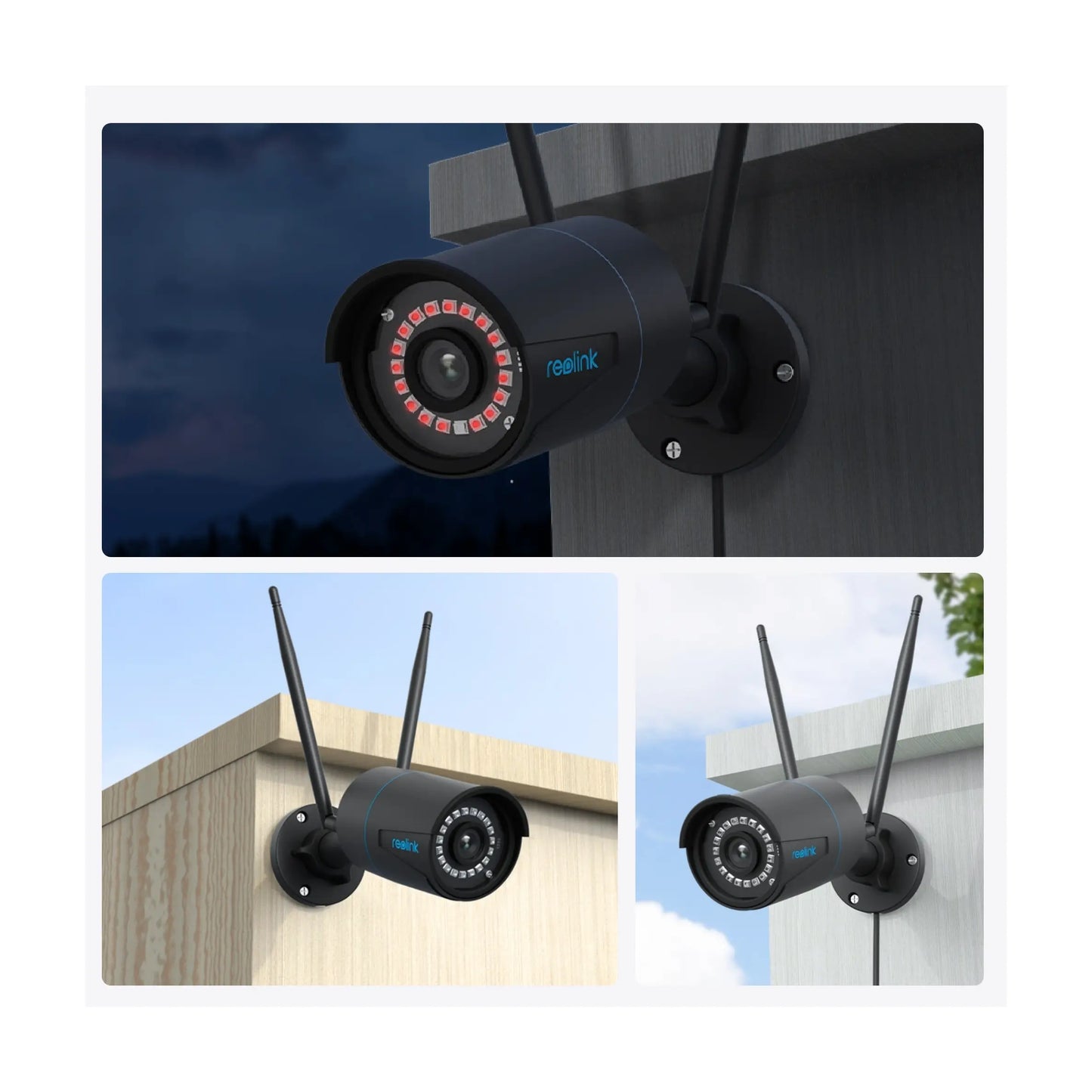 Reolink | WiFi Security Camera with Smart Detection | W320 | Bullet | 5 MP | 4.0mm fixed | IP66 | Micro SD, Max. 256 GB