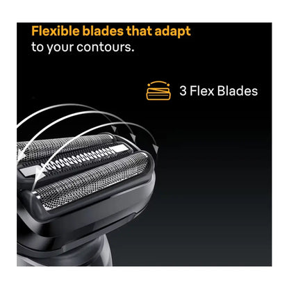 Braun | Shaver | 52-N1200s Series 5 | Operating time (max) 50 min | Wet & Dry | Lithium Ion | Black