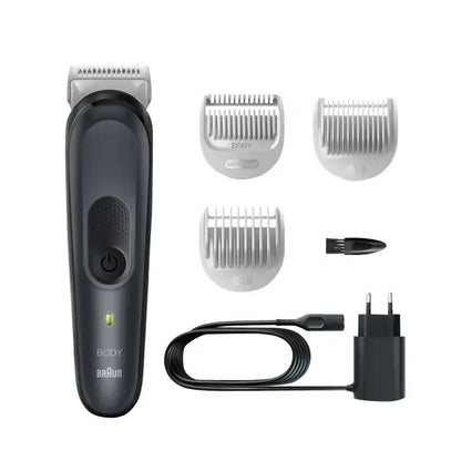 Braun | Body Groomer | BG3340 | Cordless | Black/Grey