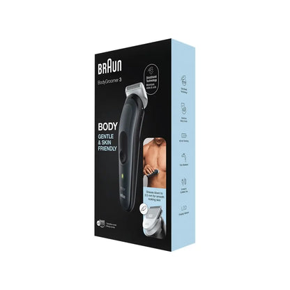 Braun | Body Groomer | BG3340 | Cordless | Black/Grey