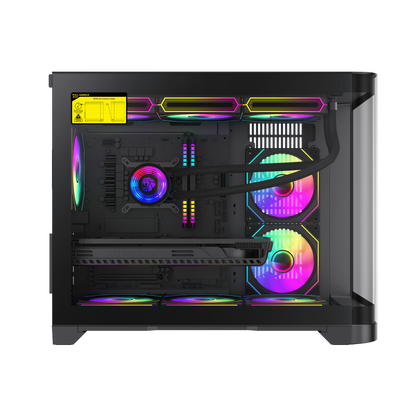 Gamemax | HYPE-M BK | ATX Case