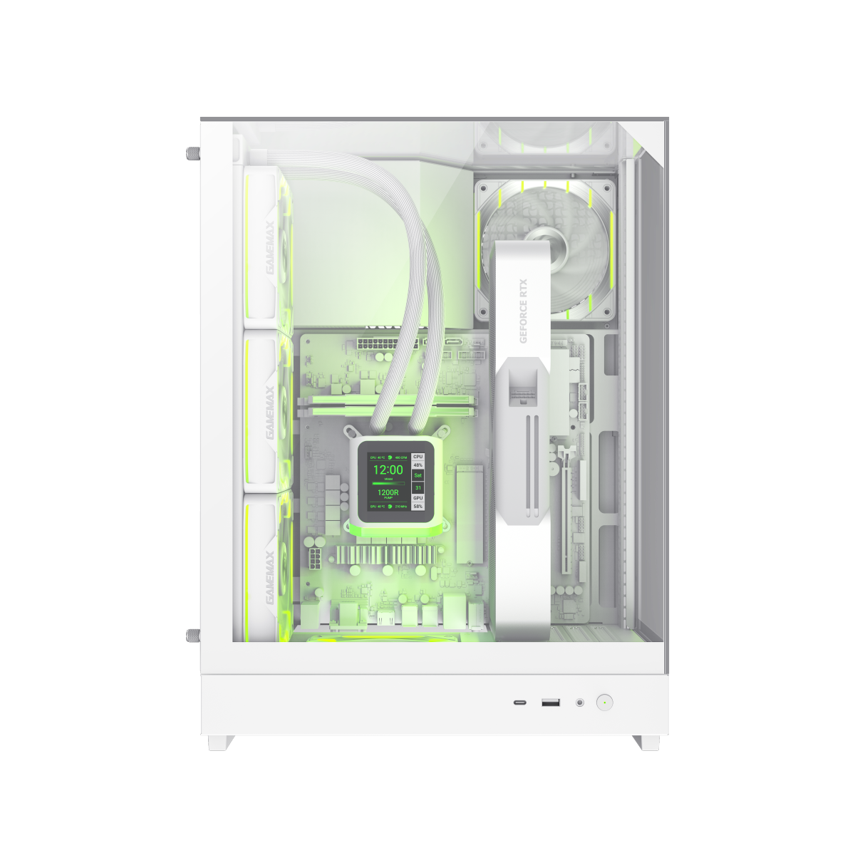 Gamemax | T20 WH | Micro-ATX PC Case