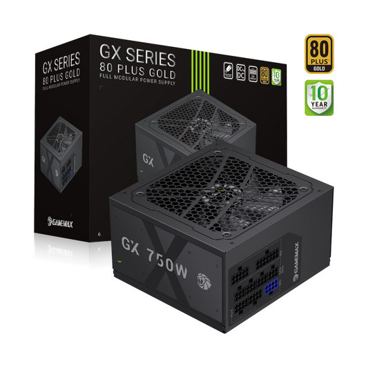 Gamemax | GX 750GF | 750W Gold Full Modular PSU