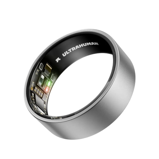 Ultrahuman | Smart ring | Raw titanium | Air | Raw titanium | Ring Size 6-12