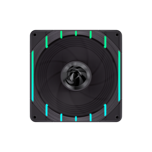 Gamemax | TORNADO T14 ARGB-R | 140mm ARGB Reverse Case Fan