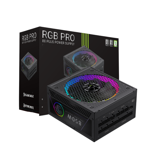 Gamemax | PSU | RGB PRO 850G | 850 W | ATX | Full Modular