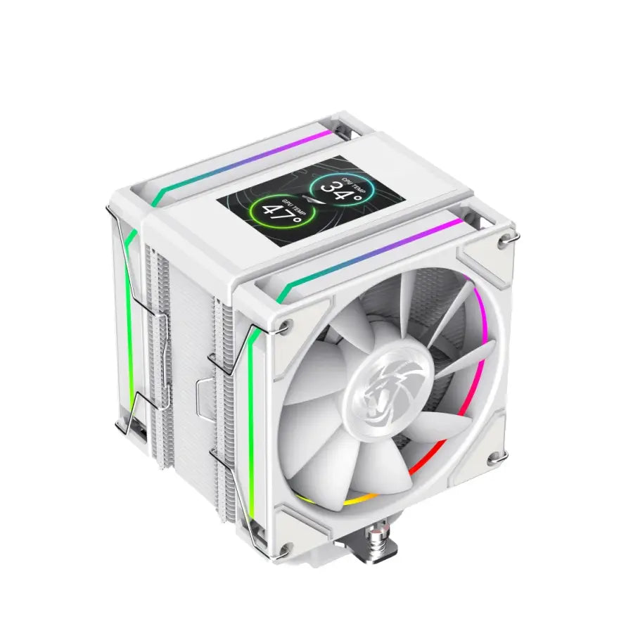 Gamemax | CPU Air Cooler | SIGMA 620 LCD WH | White