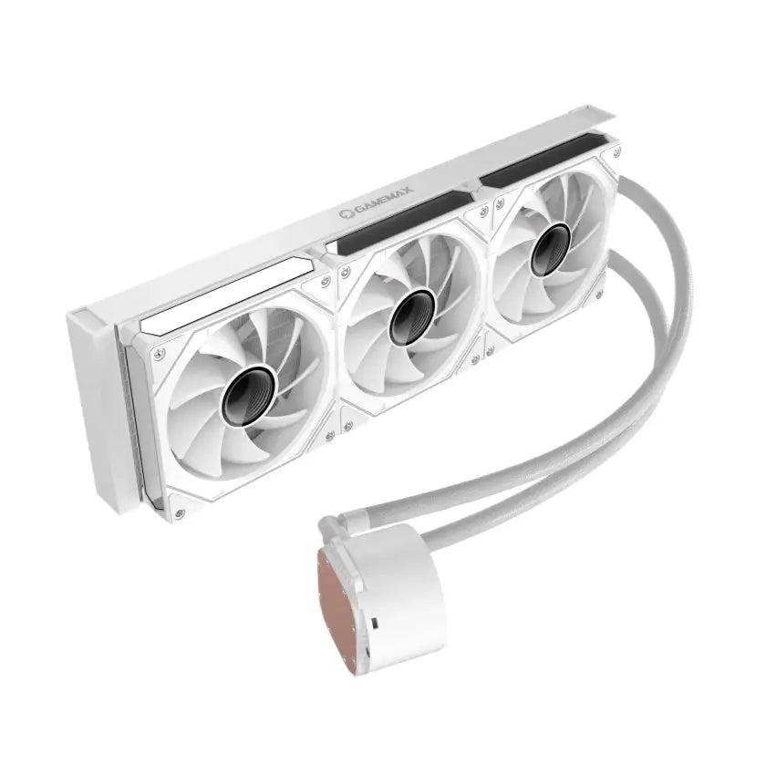 Gamemax | CPU Liquid Cooler | ICEBURG 360 DIGITAL WH | White