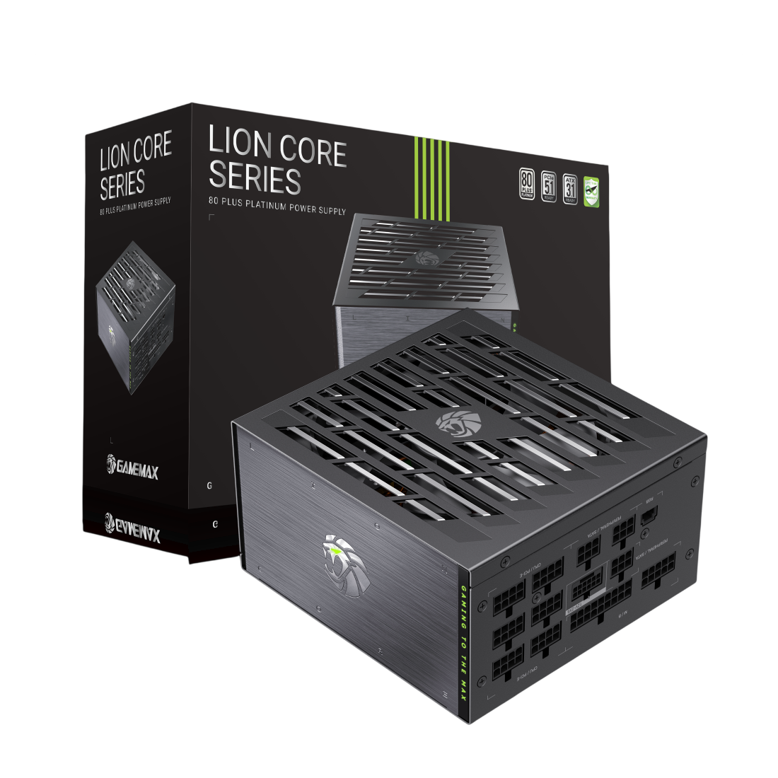 Gamemax | PSU | LION CORE 1200P | 1200 W | Platinum | Full Modular