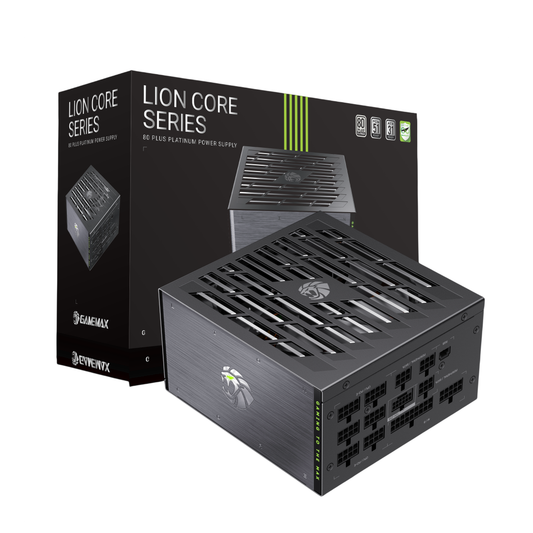 Gamemax | PSU | LION CORE 1200P | 1200 W | Platinum | Full Modular
