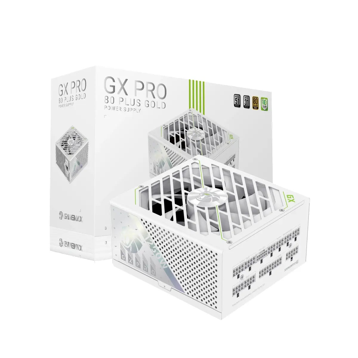 Gamemax | PSU | GX PRO 1250G | 1250 W | Gold | Full Modular | White / Black