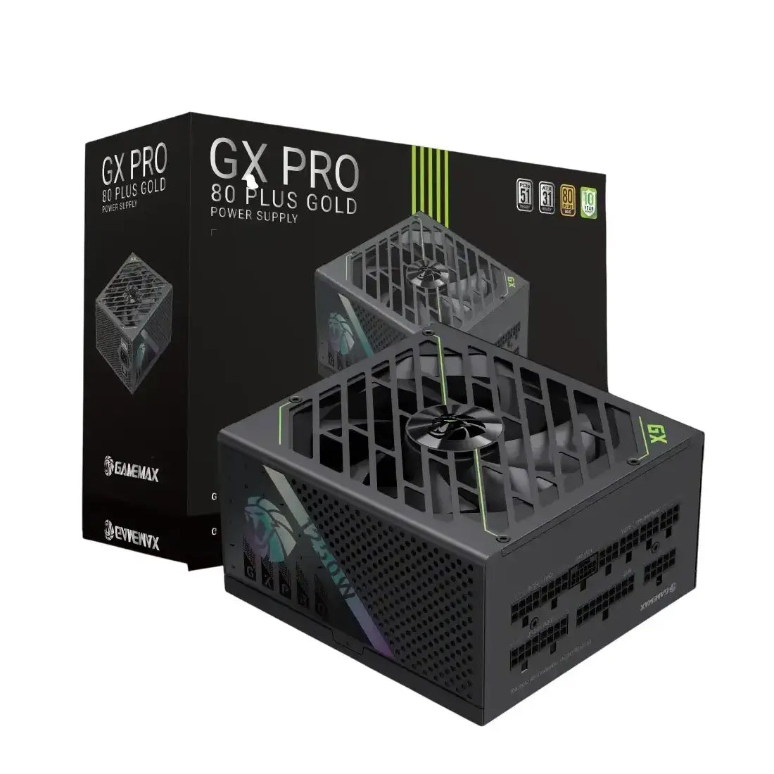 Gamemax | PSU | GX PRO 1250G | 1250 W | Gold | Full Modular | White / Black