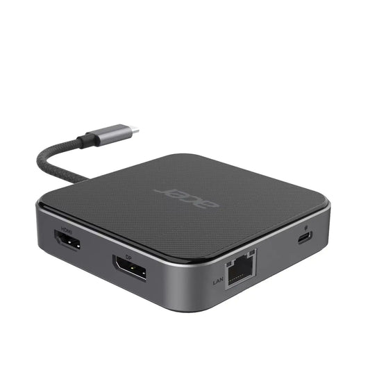 Acer | 7-in-1 USB Type-C Dock | Ethernet LAN (RJ-45) ports 1 | DisplayPorts quantity 1