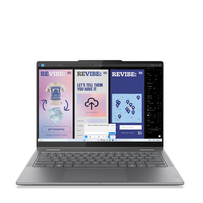 LENOVO | 83JQ0003NT | Yoga 7 2-in-1 14ILL10 | 14" OLED Touch | Core Ultra 5 226V | 16GB | 512GB SSD | Win 11 Home | Englisches Tastaturlayout