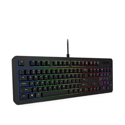 Lenovo | Gaming Keyboard | Legion K310 RGB | Wired | US English | USB 2.0 | Membrane | Black