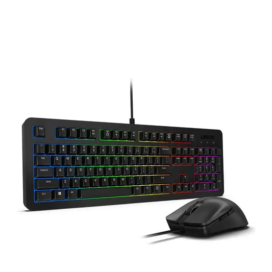 Lenovo | Gaming Keyboard and Mouse Set | Legion KM310 RGB | Wired | US English | Black